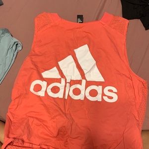 Adidas Tank top, size small, pink